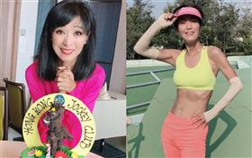 香港女星米雪65歲。微博