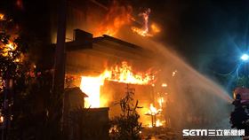 台中宮廟大火／翻攝畫面