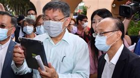 傳基隆捷運稱「南基捷運」？柯文哲疑：改名字就開始賺錢！（圖／台北市政府提供）