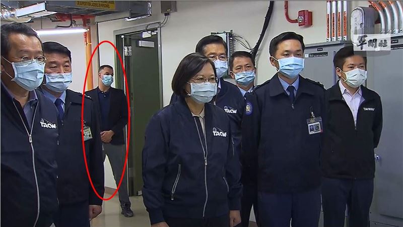 畫面曝…總統視導雷達站　美員罕現身