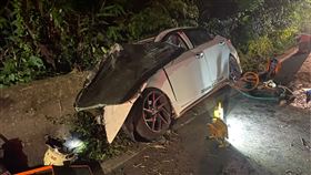 新竹,竹東,五指山,自撞