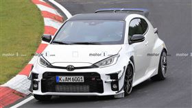 ▲Toyota GRMN Yaris測試車（圖／motor1）