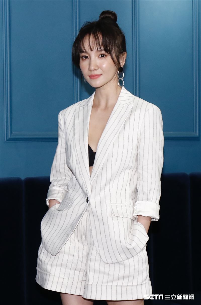 三立未來媽媽新戲記者會郭書瑤、劉品言及張寗。（圖／記者林聖凱攝影）