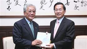 中村國雄、陳水扁（圖／總統府提供）