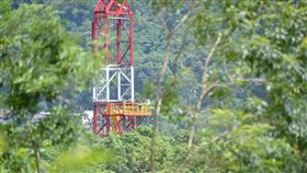 花蓮紅葉部落開發地熱花蓮縣萬榮鄉紅葉村具有地熱潛力，廠商先進行探勘，目前鑿井深度到618公尺。中央社記者李先鳳攝　109年10月14日