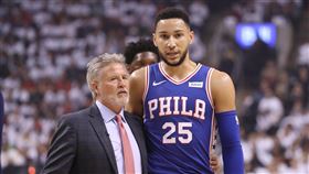 NBA／被費城解雇　布朗辭澳洲帥位
NBA,費城七六人,Ben Simmons,澳洲男籃,Brett Brown,總教練
翻攝自推特