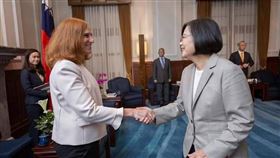 葛來儀會見蔡英文。