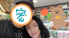 曾華倩買菜偶遇周潤發（圖／翻攝自曾華倩微博）