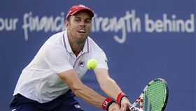 ▲美國網球選手奎里（Sam Querrey）確診武漢肺炎。（圖／美聯社／達志影像）