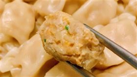 全聯,水餃,飛魚卵水餃。(圖/翻攝自全聯消費經驗老實說臉書)