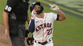 ▲「阿土伯」奧圖維（Jose Altuve）連2天首打席開轟。（圖／美聯社／達志影像）