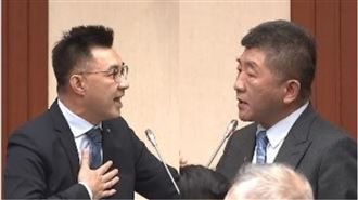 江啟臣抓狂嗆下台　陳時中6個字電爆