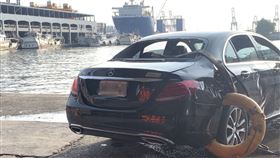 高雄,小港,小港漁會,落海,轎車