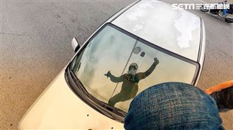 重機騎士被撞飛！男酒駕肇事還想移車