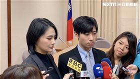 賴品妤、曾玟學現身立院（圖／記者張之謙攝影）