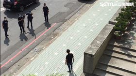 台南市衛生局,持刀,揮舞,