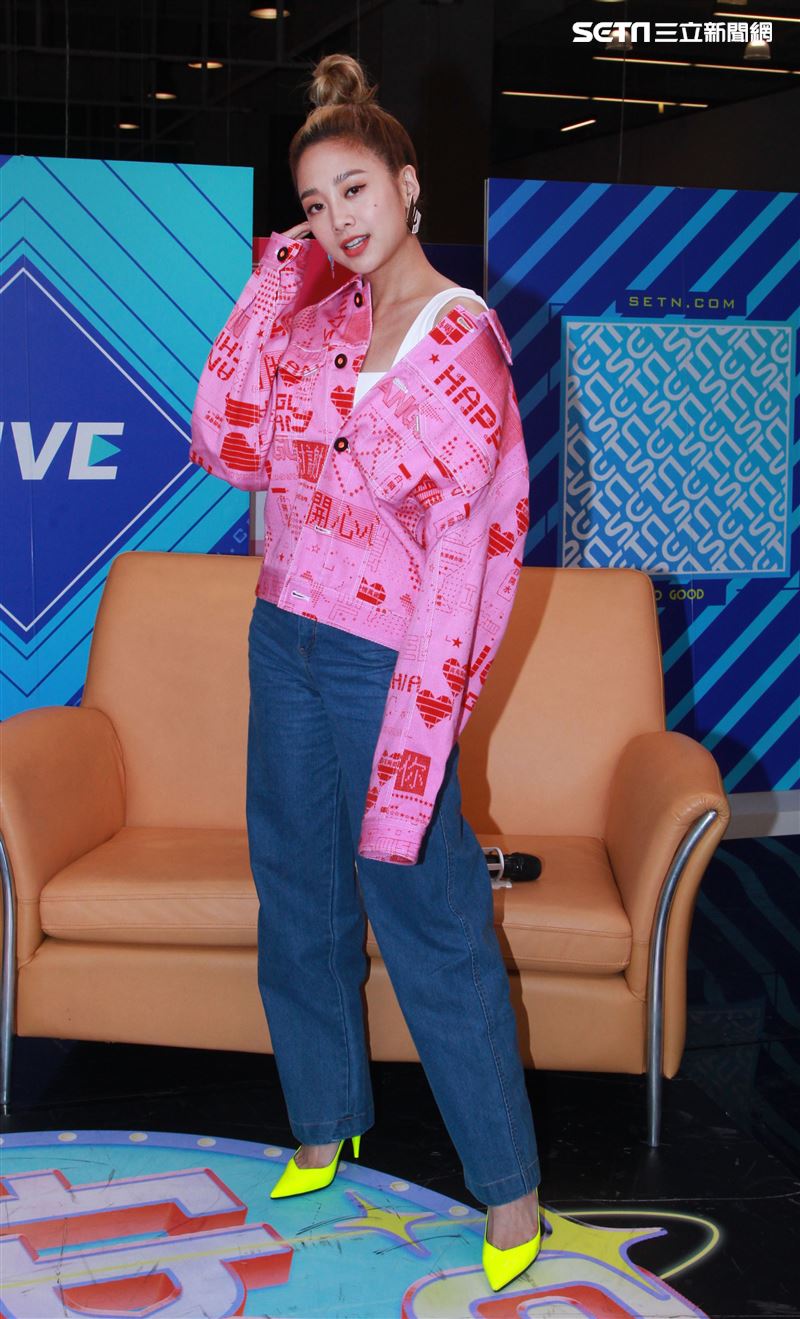 （鬼鬼）吳映潔安安大明星。（記者邱榮吉/攝影）