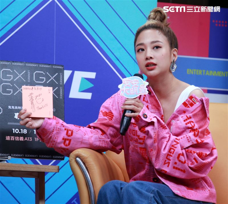 （鬼鬼）吳映潔安安大明星。（記者邱榮吉/攝影）