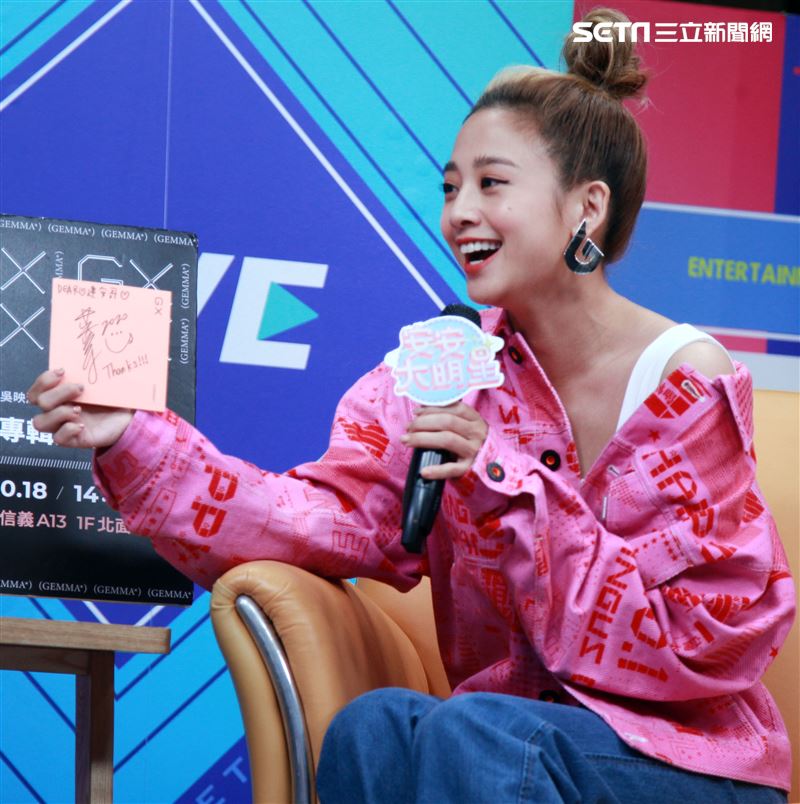 （鬼鬼）吳映潔安安大明星。（記者邱榮吉/攝影）