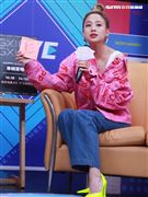 （鬼鬼）吳映潔安安大明星。（記者邱榮吉/攝影）