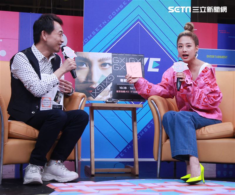 （鬼鬼）吳映潔安安大明星。（記者邱榮吉/攝影）