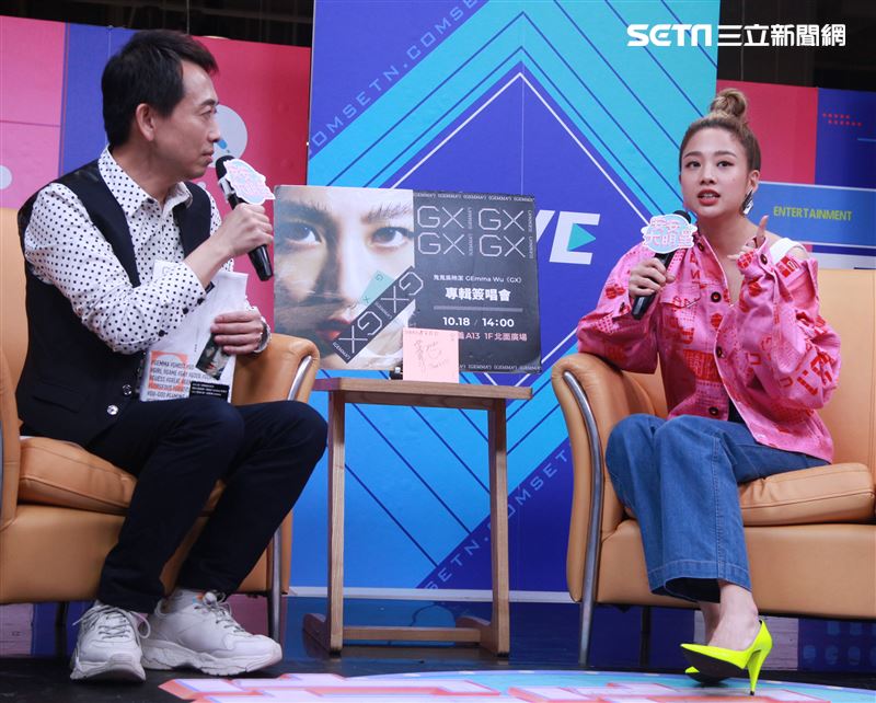 （鬼鬼）吳映潔安安大明星。（記者邱榮吉/攝影）