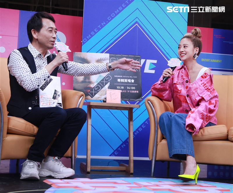 （鬼鬼）吳映潔安安大明星。（記者邱榮吉/攝影）