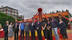 富創得科技吳董事長、立法委員洪孟楷、新北蔡淑君議員、陳文治議員辦公室主任及多位貴賓共同參與動土典禮（圖／新北市政府）