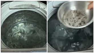 洗衣機漂黑屑屑　內行驚：這物別再加