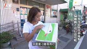 ▲李霈瑜（大霈）體驗一日偏鄉郵差。