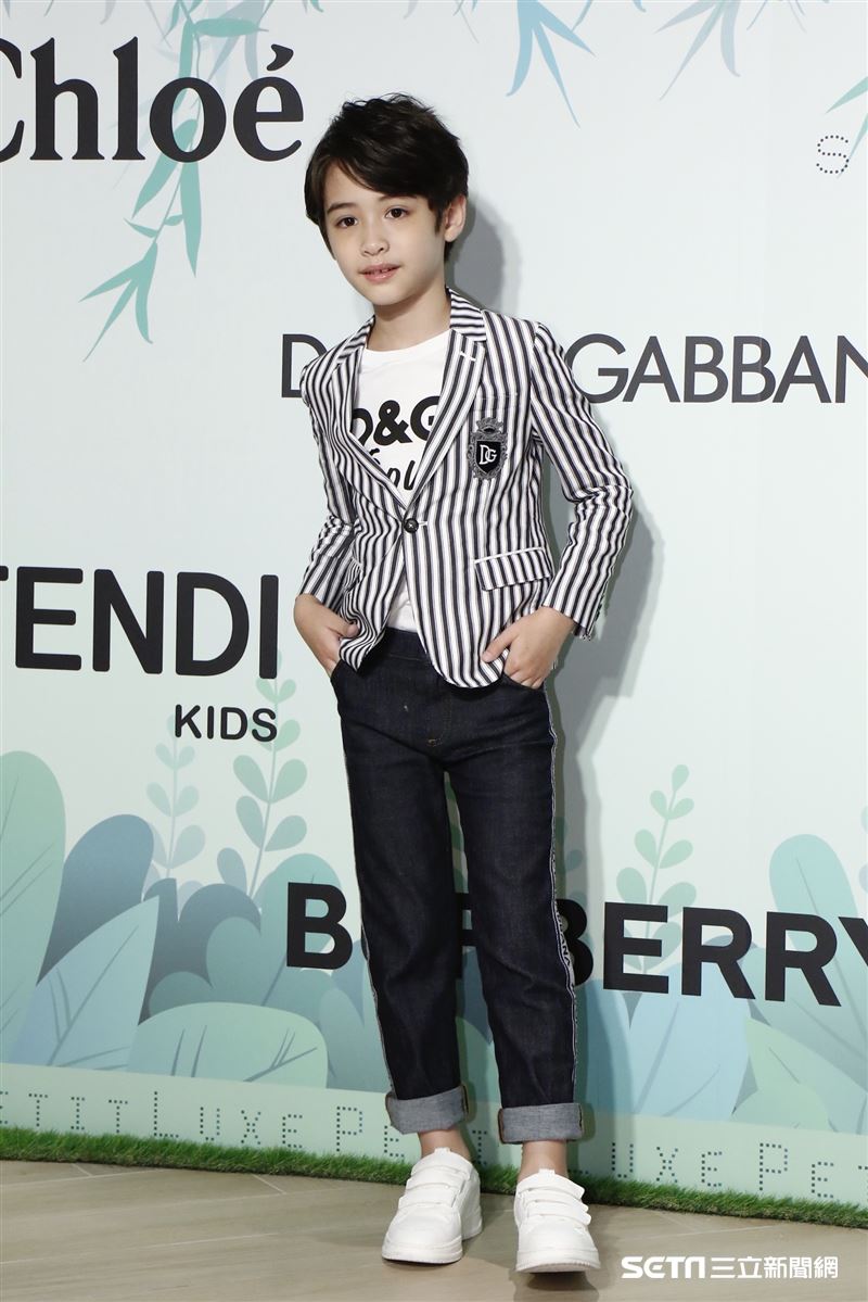 侯佩岑代言童裝品牌開幕記者會。（圖／記者林聖凱攝影）