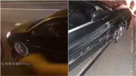 國道,安眠藥,逼車,路間,聯結車,嘉義/翻攝台灣車友爆料中心（馬路上的大小事）