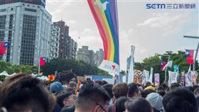 第十七屆同志遊行（記者陳弋攝影）