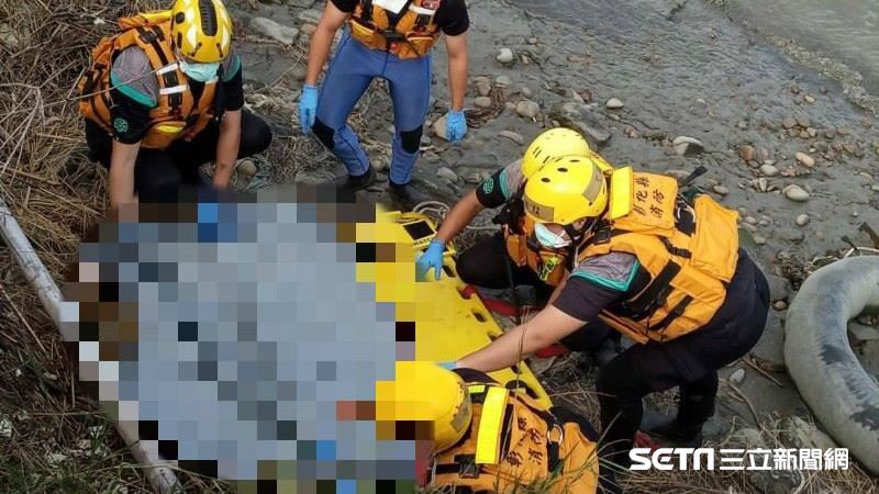 彰化驚傳命案　1男全身黑浮屍大肚溪