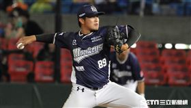▲樂天桃猿投手賴智垣。（圖／記者劉彥池攝影）