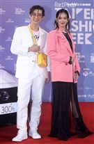 炎亞綸、孟耿如出席「2020臺北時裝週」壓軸時尚大秀。（記者邱榮吉/攝影）