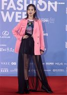 孟耿如出席「2020臺北時裝週」壓軸時尚大秀。（記者邱榮吉/攝影）