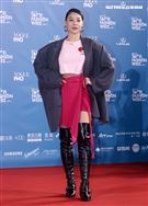 蔡詩芸出席「2020臺北時裝週」壓軸時尚大秀。（記者邱榮吉/攝影）