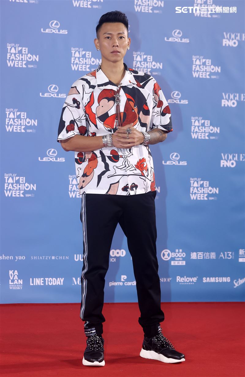 ESO瘦子出席「2020臺北時裝週」壓軸時尚大秀。（記者邱榮吉/攝影）