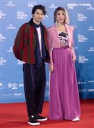 鳳小岳、楊謹華出席「2020臺北時裝週」壓軸時尚大秀。（記者邱榮吉/攝影）