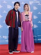 鳳小岳、楊謹華出席「2020臺北時裝週」壓軸時尚大秀。（記者邱榮吉/攝影）