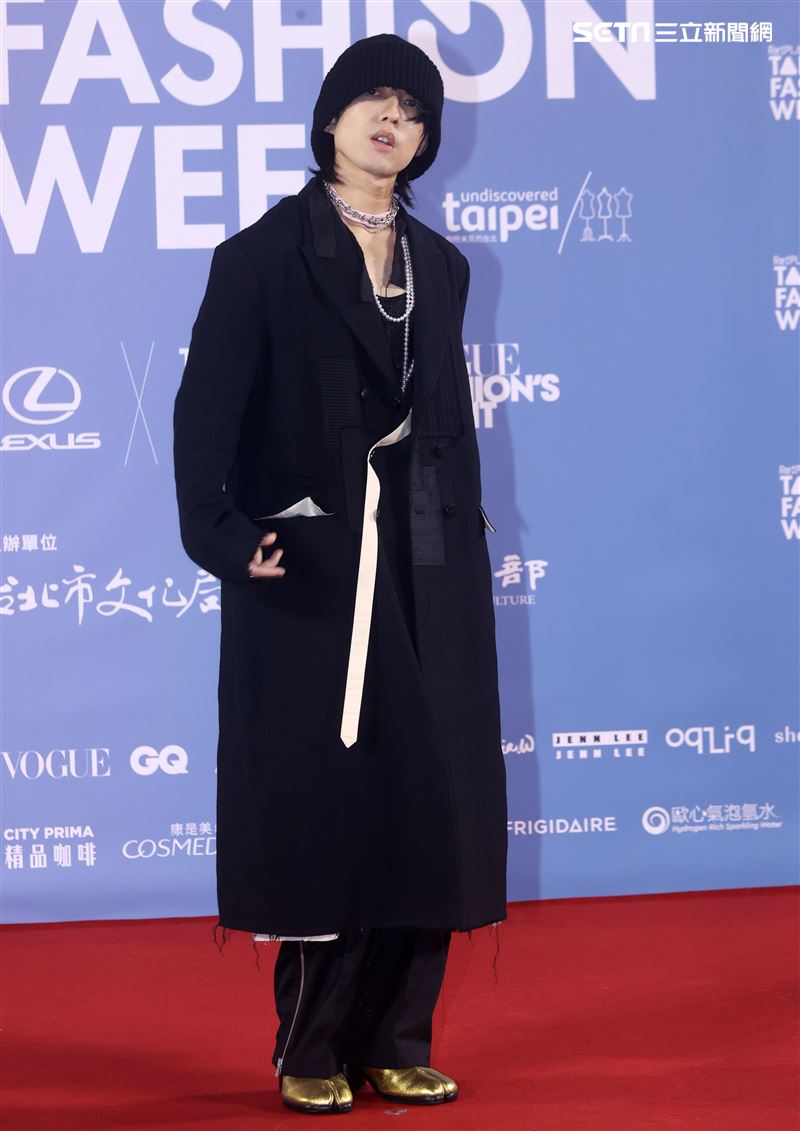 林宥嘉出席「2020臺北時裝週」壓軸時尚大秀。（記者邱榮吉/攝影）