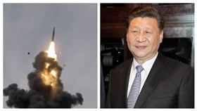 習近平、東風飛彈(組合圖)