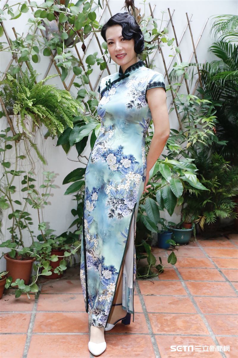 陳孝萱出席大稻埕國際藝術節快閃音樂會。（圖／記者林聖凱攝影）