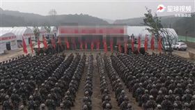不敢寫？共軍東部戰區突PO「誓師影片」　目標卻被馬賽克（圖／翻攝自東部戰區微博）

