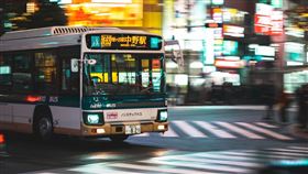 日本,公車。(圖/PIXABAY)