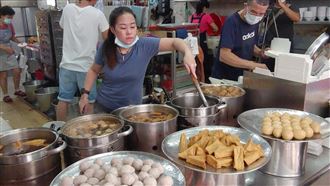 直擊！陳其邁肉燥飯「引戰」之地