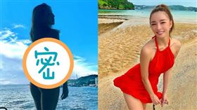 Rirey僅穿比基尼在沖繩渡假，讓網友紛紛羨慕不已。（圖／翻攝自Rirey IG）