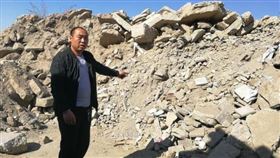 中國,內蒙古,地窖,昏倒（圖／翻攝自微博）