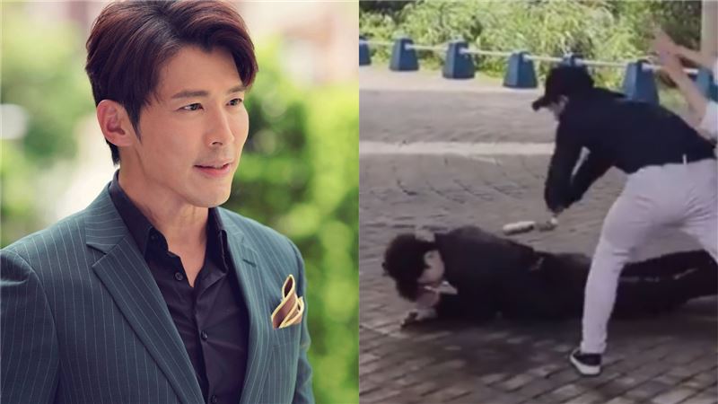 黃少祺被亂棒痛毆　打趴在地影片流出